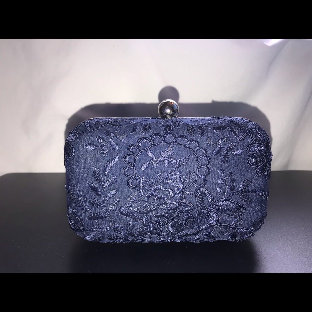 Navy blue cross body/ clutch purse!!!
